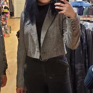 Forever21 cropped blazer